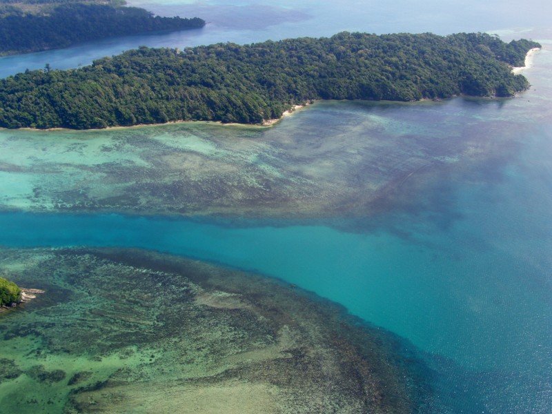 Andaman ariel view