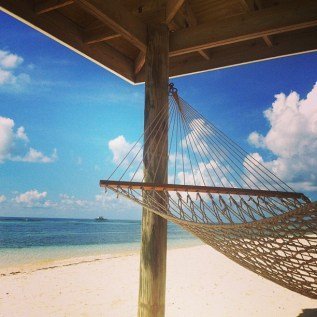 Hammock on the beach