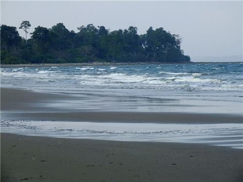 Karmatang beach of Mayabunder in Andaman